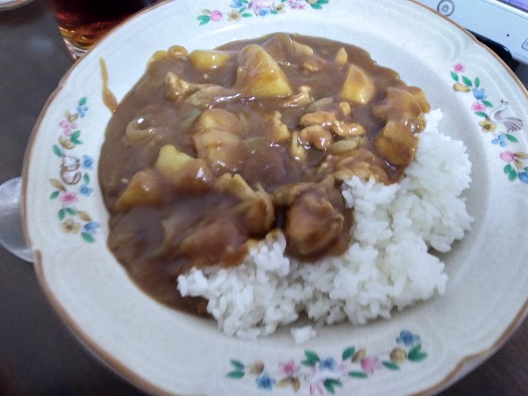 器に盛りつけられたカレー