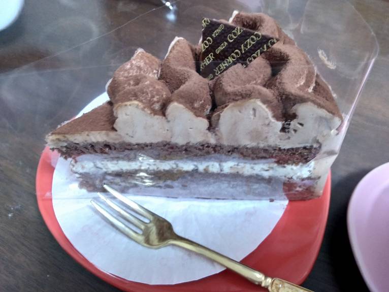 チョコレートのケーキ