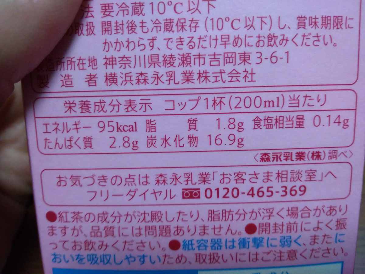 栄養成分表示