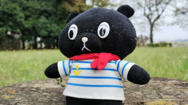 moto g32で撮影したクマの人形
