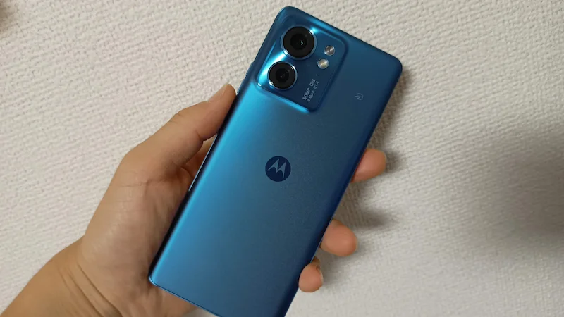 motorola(モトローラ) motorola edge 40 ルナブルー www